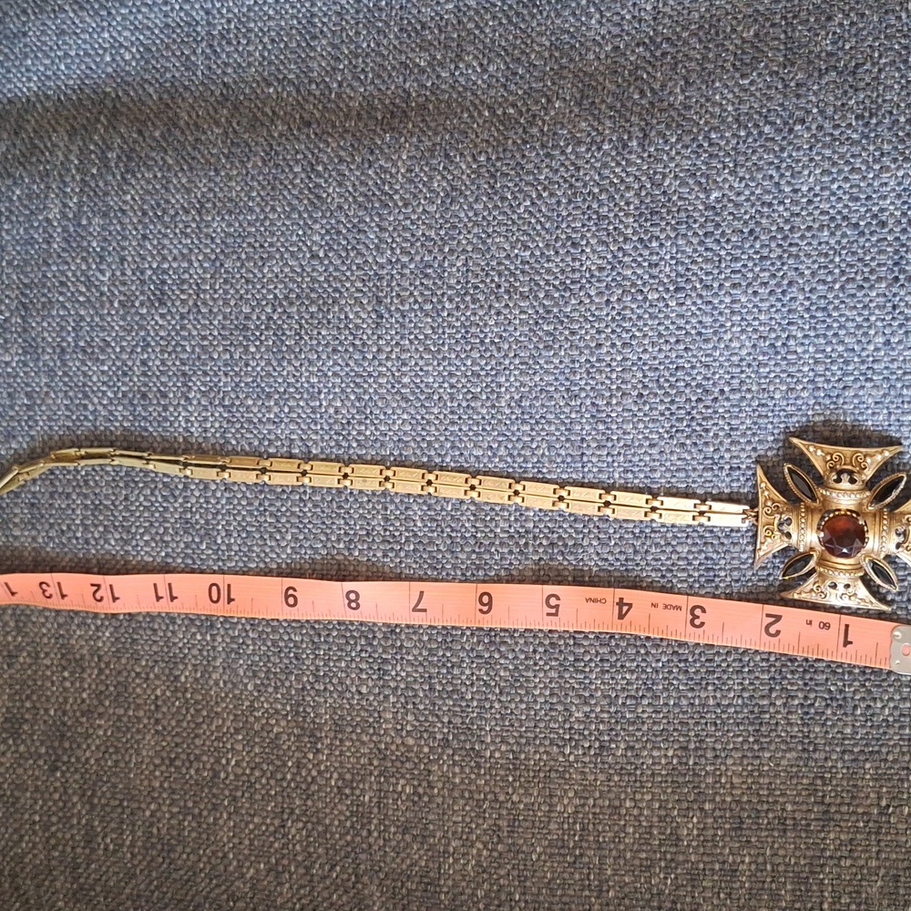 Vintage Florenza Cross Necklace - Picture 6 of 6
